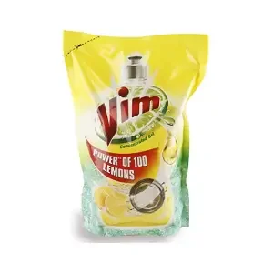 OOS-Housekeeping Materials-Vim Diswash Liquid, Lemon, refill pouch
